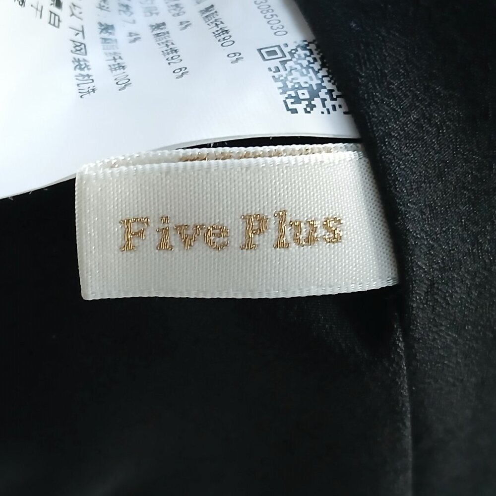 FIVE PLUS Velvet Dress Black Size Medium - Picture 7 of 8